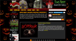 Desktop Screenshot of dchauntedhouses.com